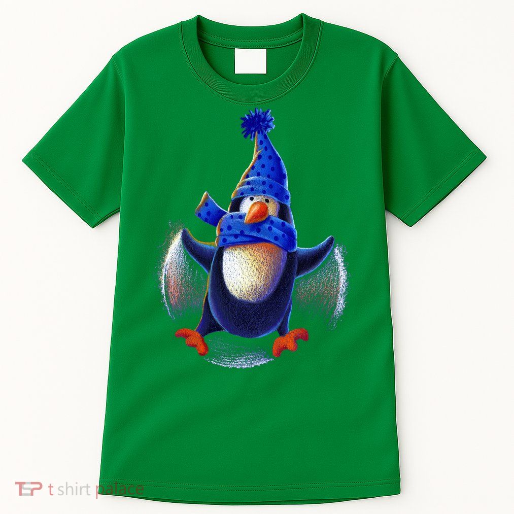 Penguin Snow Angel Tall T-Shirt