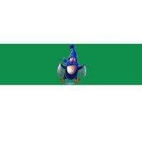 Penguin Snow Angel Bumper Sticker