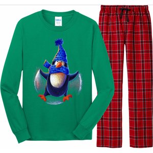 Penguin Snow Angel Long Sleeve Pajama Set