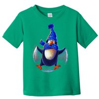 Penguin Snow Angel Toddler T-Shirt