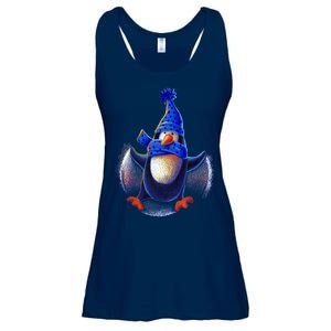 Penguin Snow Angel Ladies Essential Flowy Tank