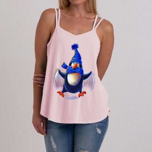 Penguin Snow Angel Women's Strappy Tank