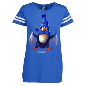 Penguin Snow Angel Enza Ladies Jersey Football T-Shirt