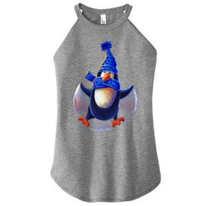 Penguin Snow Angel Women's Perfect Tri Rocker Tank