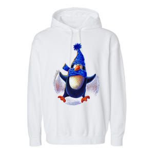 Penguin Snow Angel Garment-Dyed Fleece Hoodie