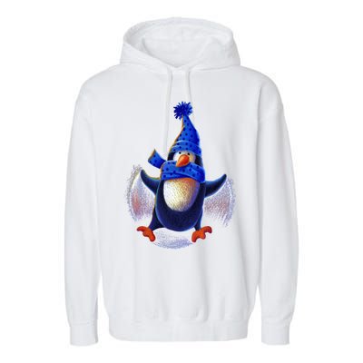 Penguin Snow Angel Garment-Dyed Fleece Hoodie