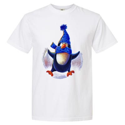 Penguin Snow Angel Garment-Dyed Heavyweight T-Shirt