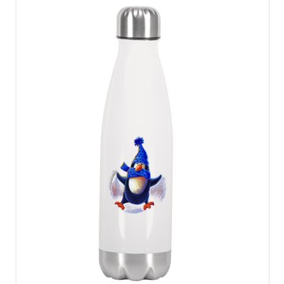 Penguin Snow Angel Stainless Steel Insulated Water Bottle