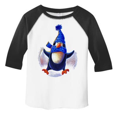 Penguin Snow Angel Toddler Fine Jersey T-Shirt