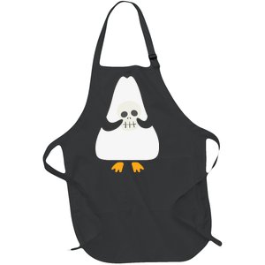 Penguin Tuxedo Costume Full-Length Apron With Pockets