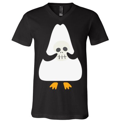 Penguin Tuxedo Costume V-Neck T-Shirt