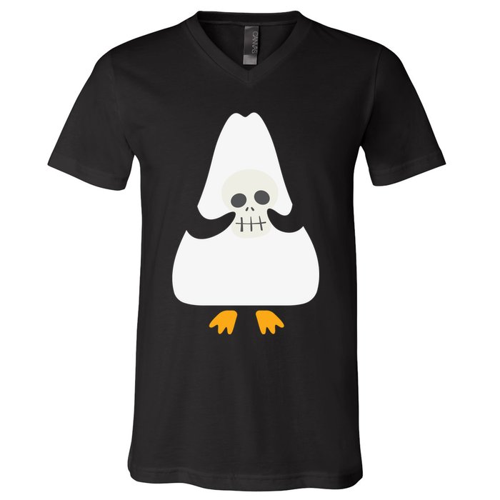 Penguin Tuxedo Costume V-Neck T-Shirt