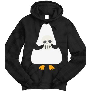 Penguin Tuxedo Costume Tie Dye Hoodie