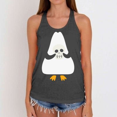 Penguin Tuxedo Costume Women's Knotted Racerback Tank