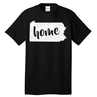 Pennsylvania Home State Tall T-Shirt