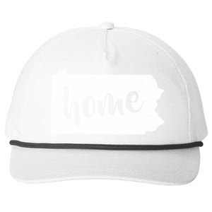 Pennsylvania Home State Snapback Five-Panel Rope Hat