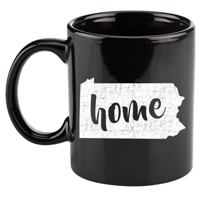 Pennsylvania Home State 11oz C Handle Ceramic Mug