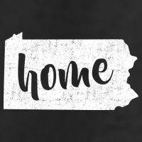 Pennsylvania Home State 11oz C Handle Ceramic Mug