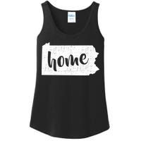 Pennsylvania Home State Ladies Essential Tank