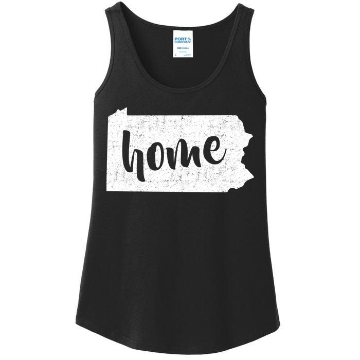 Pennsylvania Home State Ladies Essential Tank