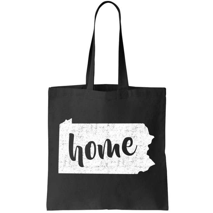 Pennsylvania Home State Tote Bag