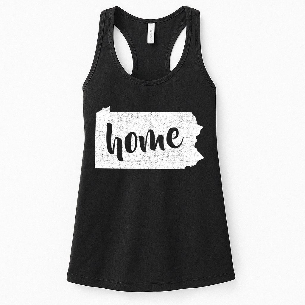 Pennsylvania Home State Womens Tank Top