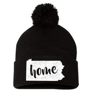 Pennsylvania Home State Pom Pom 12in Knit Beanie