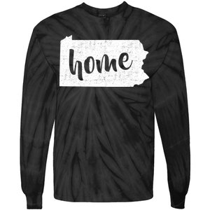 Pennsylvania Home State Tie-Dye Long Sleeve Shirt