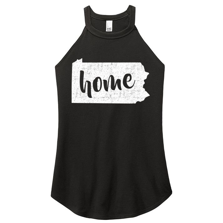 Pennsylvania Home State Women's Perfect Tri Rocker Tank