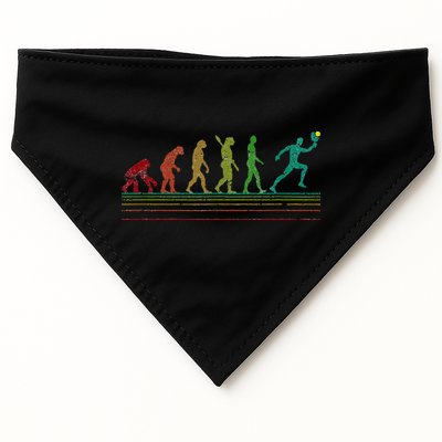Pickleball Evolution of Man Funny USA-Made Doggie Bandana