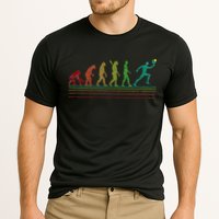 Pickleball Evolution of Man Funny Cooling Performance Crew T-Shirt