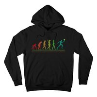 Pickleball Evolution of Man Funny Hoodie