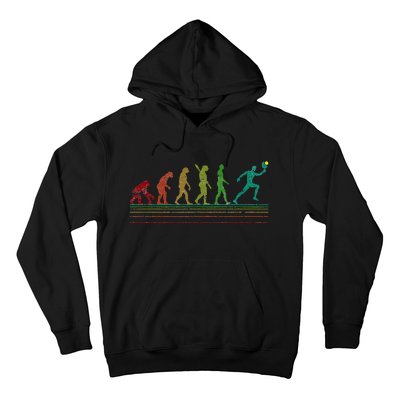 Pickleball Evolution of Man Funny Hoodie