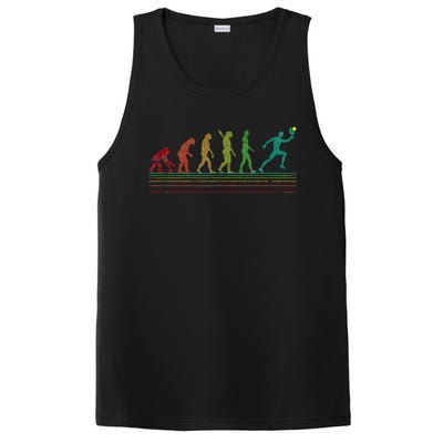 Pickleball Evolution of Man Funny PosiCharge Competitor Tank