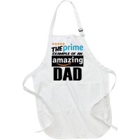 Prime Example Of An Amazing Dad Cool Fathers Day Gift Full-Length Apron With Pockets