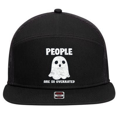 People Are So Overrated  7 Panel Mesh Trucker Snapback Hat