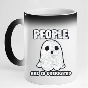 People Are So Overrated  11oz Black Color Changing Mug