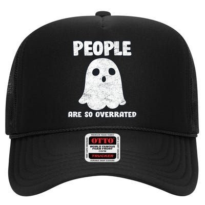 People Are So Overrated  High Crown Mesh Back Trucker Hat