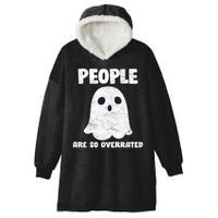 People Are So Overrated  Hooded Wearable Blanket