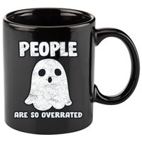 People Are So Overrated  11oz C Handle Ceramic Mug