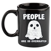 People Are So Overrated  11oz C Handle Ceramic Mug