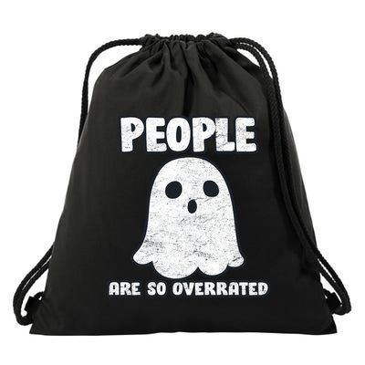 People Are So Overrated  Drawstring Bag