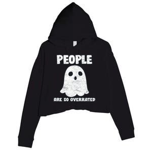 People Are So Overrated  Crop Fleece Hoodie