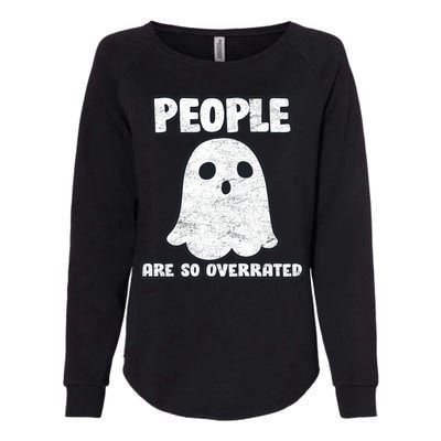 People Are So Overrated  Womens California Wash Sweatshirt