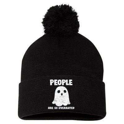 People Are So Overrated  Pom Pom 12in Knit Beanie