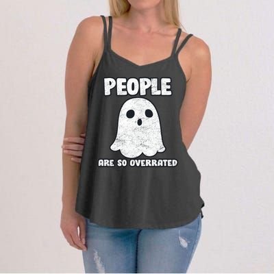 People Are So Overrated  Women's Strappy Tank