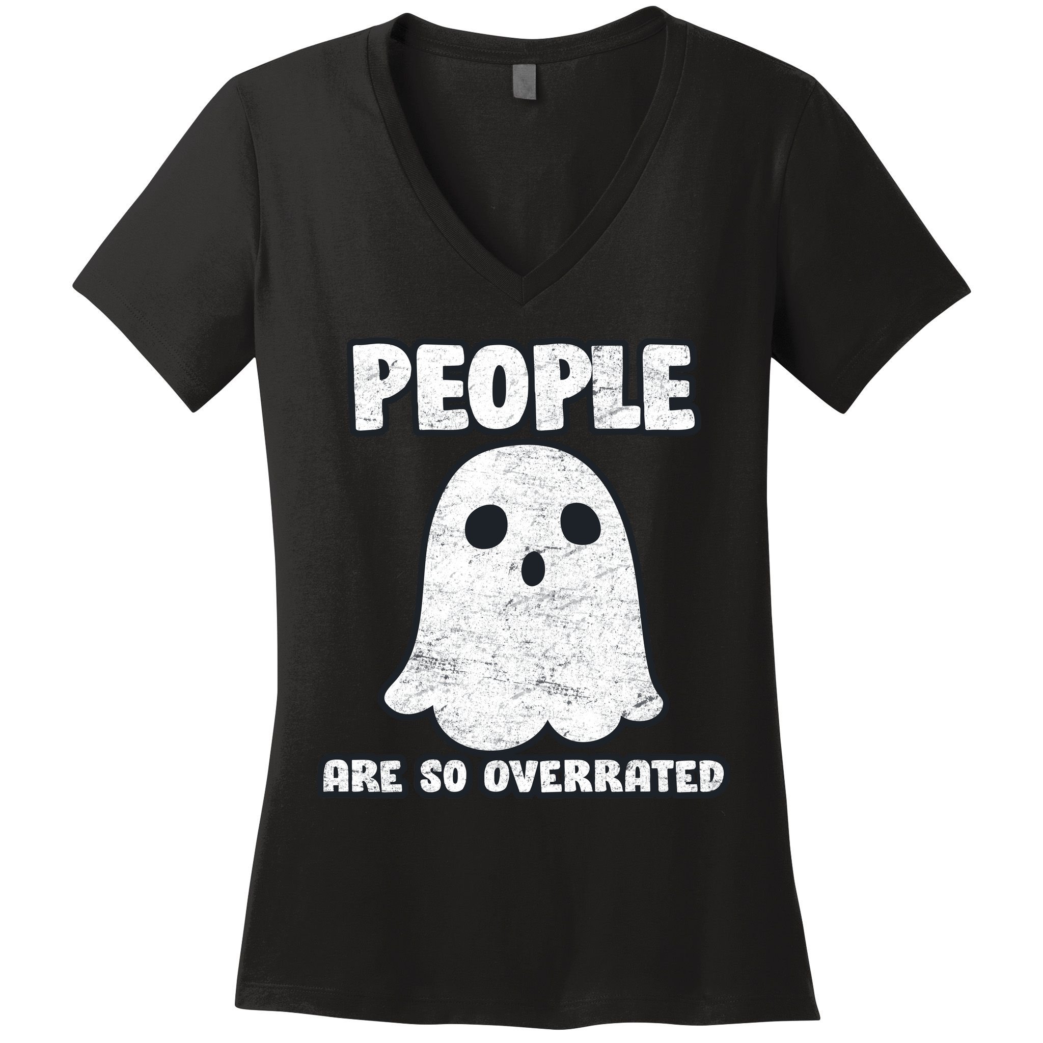 People Are So Overrated  Women's V-Neck T-Shirt