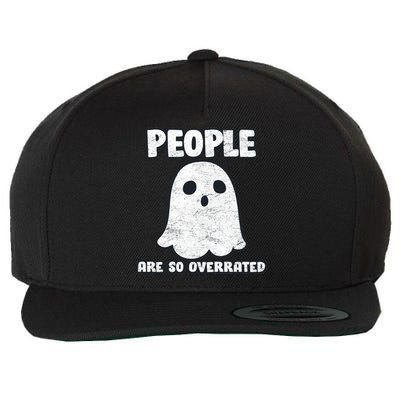 People Are So Overrated  Wool Snapback Cap