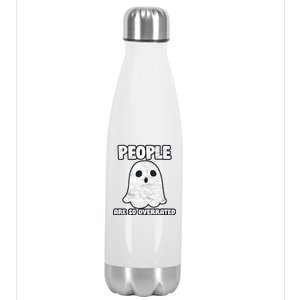 People Are So Overrated  Stainless Steel Insulated Water Bottle