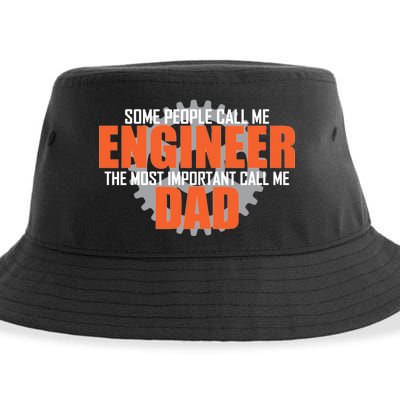 People Call Me Engineer Dad Sustainable Bucket Hat